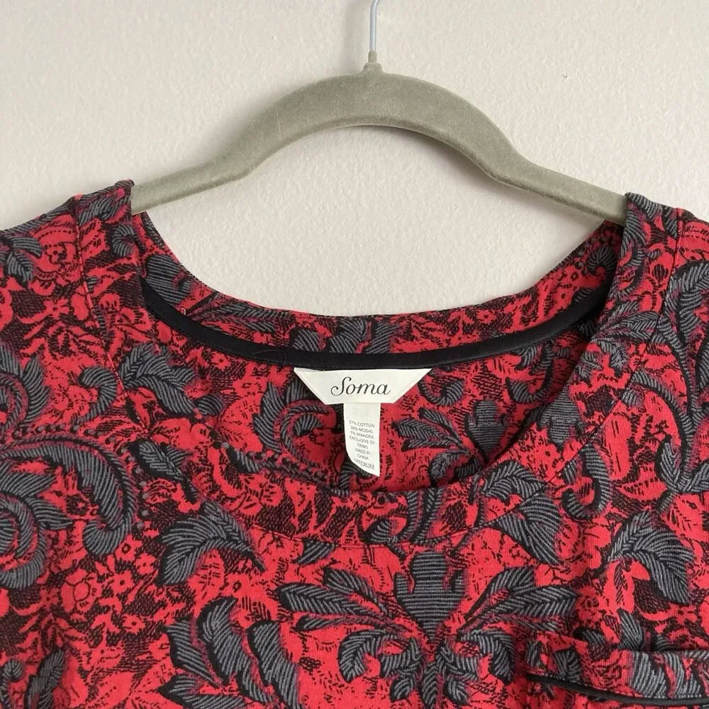 Soma red nightgown